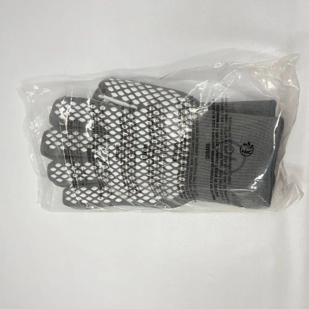 Pampered Chef Oven Gloves Mitts Gray One Size New In Package Unused